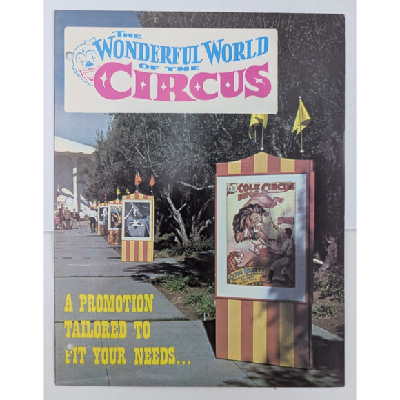 The Wonderful World Of the Circus Ephemera Photos Brochure Negatives Lot - Picture 2 of 14